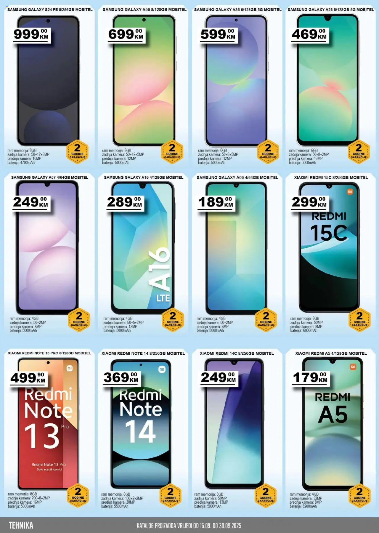 Pregled letka Katalog trgovine Prodex vrijedi od 2025.09.16