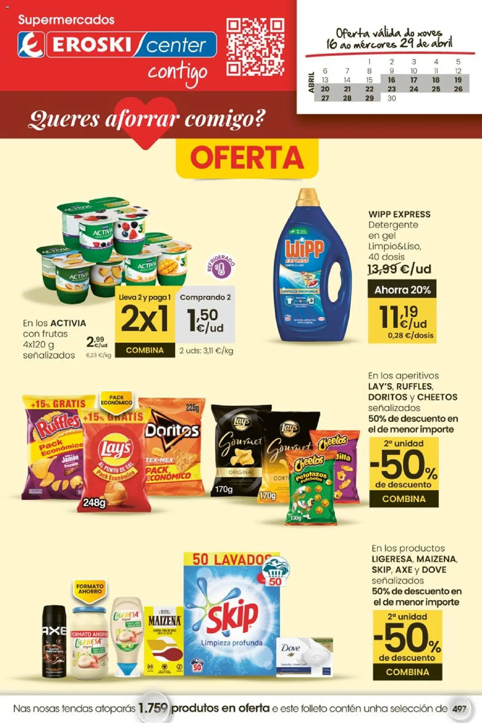 Vista previa del folleto de la tienda Eroski válido desde el 16/04/2026 