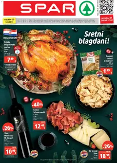 Pregled letka Katalog trgovine Spar vrijedi od 17.12.2025