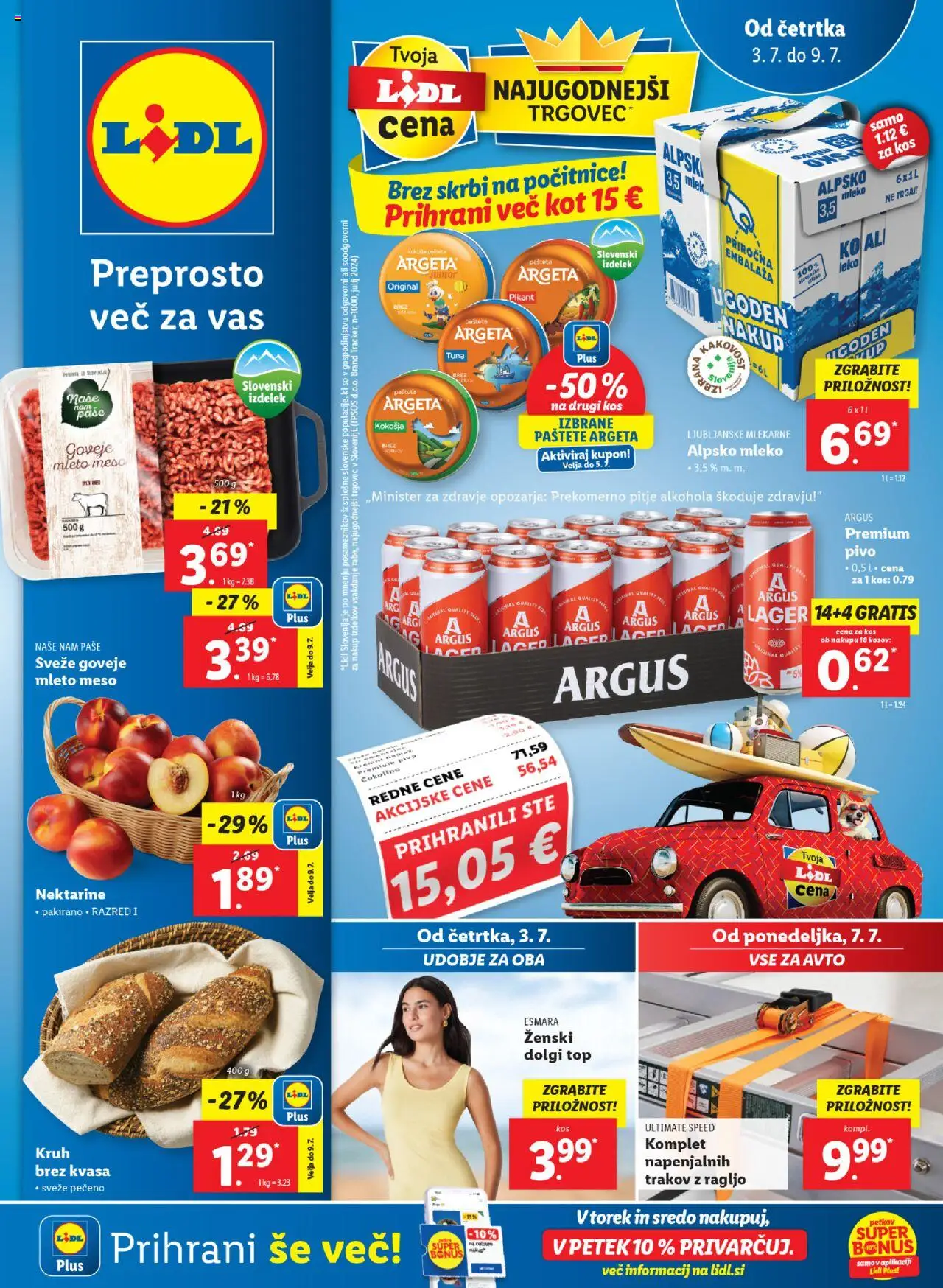 Lidl Katalog od 03.07.2025 - aktualna ponudba - stran 1