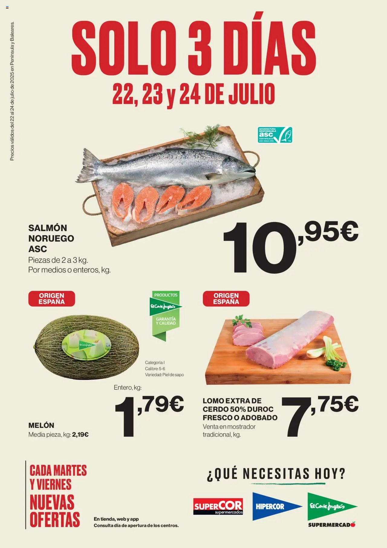 El Corte Inglés Ofertas 22/07 - 24/07/2025 (folleto)
