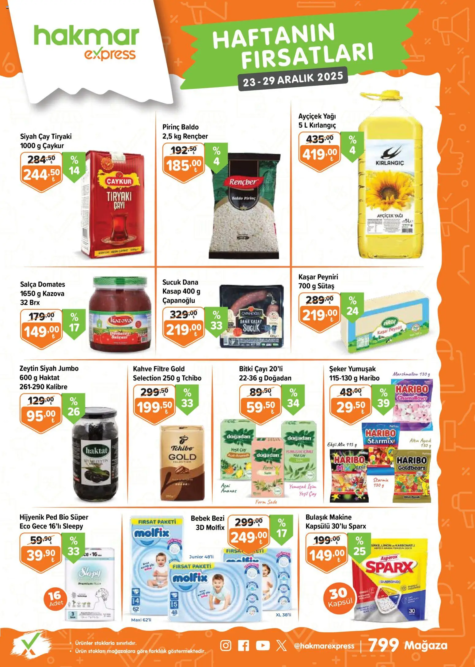 Hakmar Express Katalog 23.12.2025 - Broşürünün önizlemesi