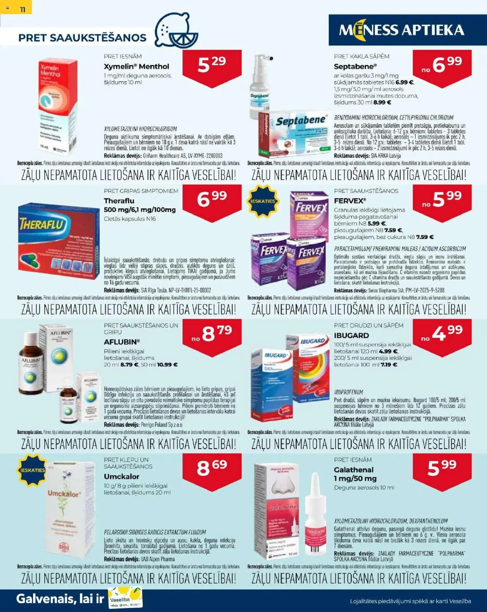 Skatīt Mēness aptieka akciju bukletu, derīgs no 2026.01.01