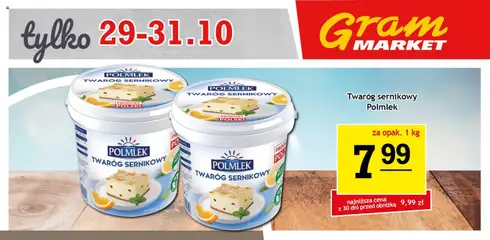 Pogląd gazetki "Niesłychanie Niskie Ceny" ze sklepu Gram Market ważnej od 29.10.2025