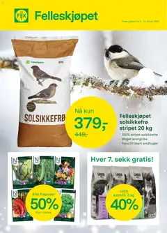 Forhåndsvis Kundeavis fra butikk Felleskjøpet gyldig fra 05/01/2026