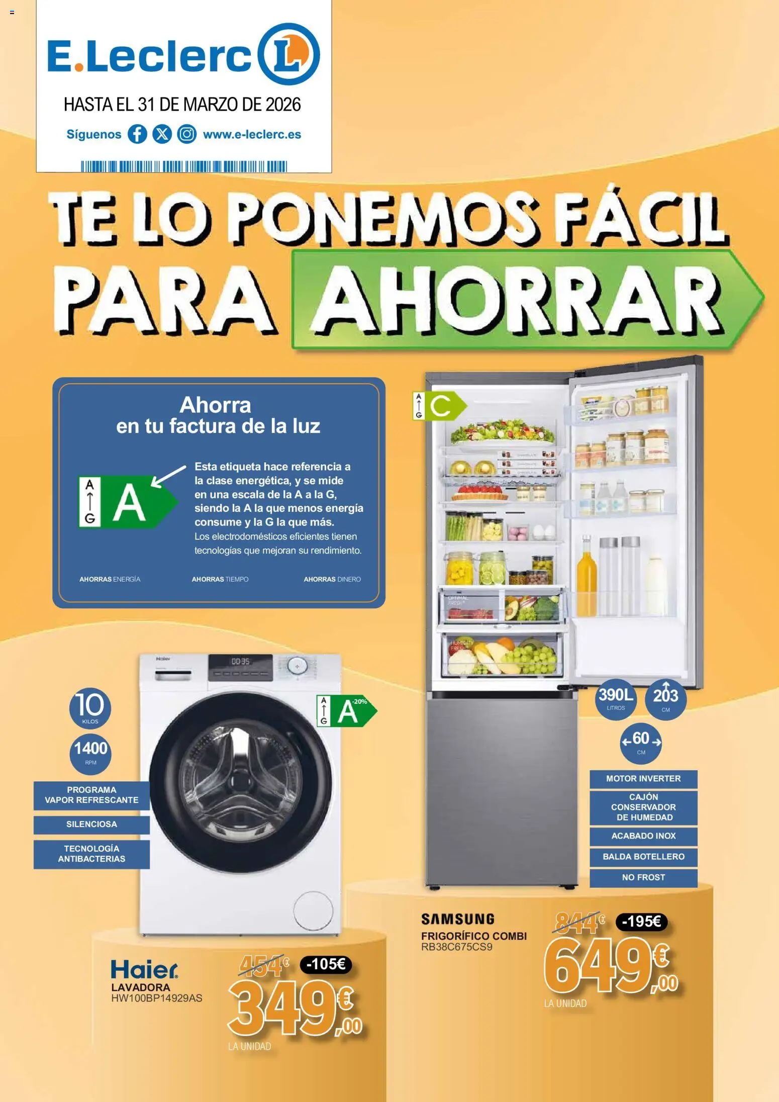 Vista previa del folleto de la tienda E.Leclerc válido desde el 03/03/2026 