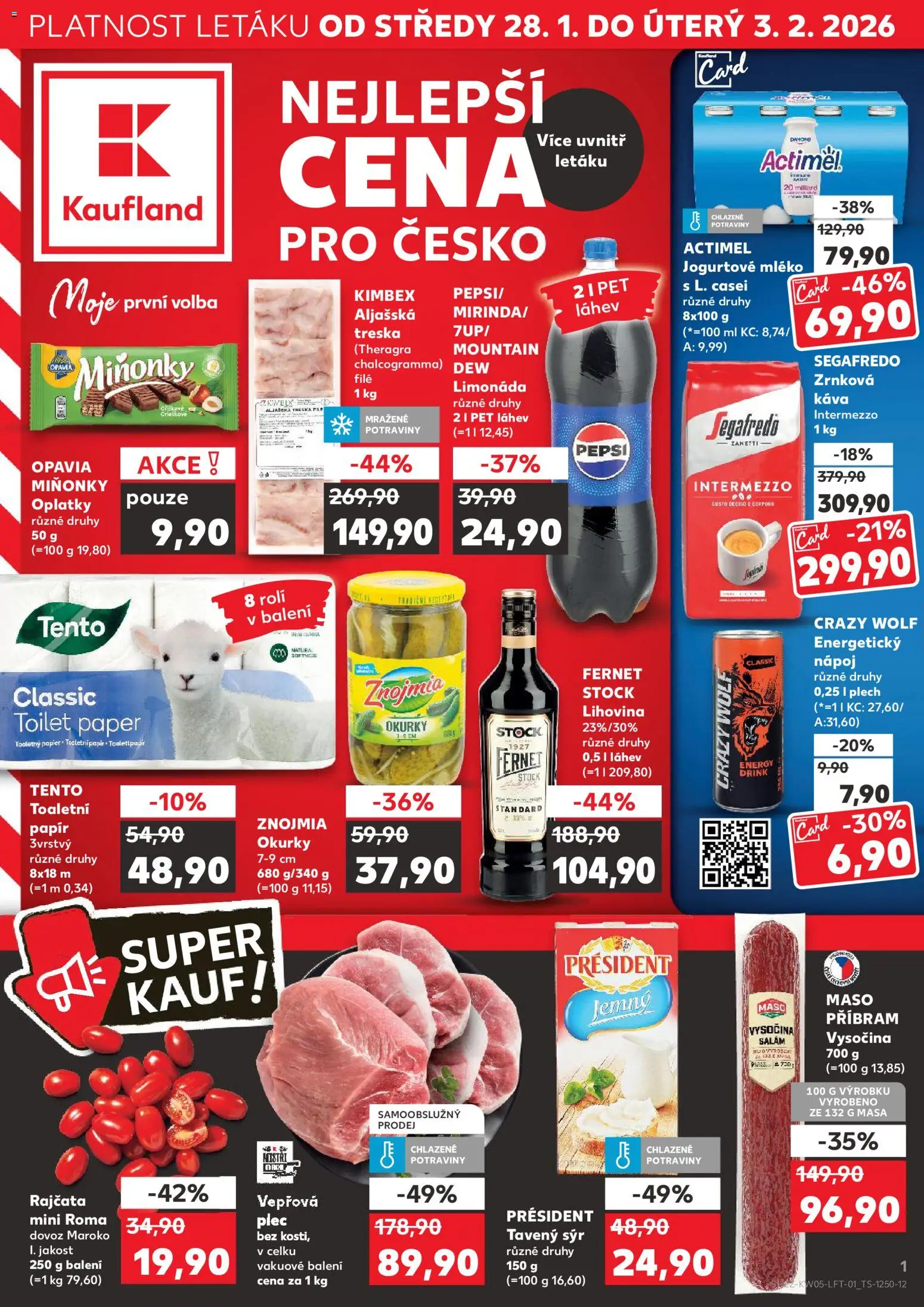 Náhled nabídky: Kaufland Leták - Kolín platný od 28.01.2026