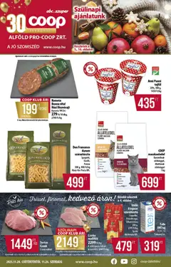 COOP - Alföld Pro-Coop Zrt. - Abc szuper megtekintése, amely érvényes 2025.11.20.-től