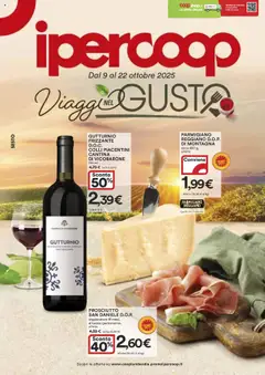 Anteprima dell'opuscolo Volantino Viaggi Sesto San Giovanni dal negozio Ipercoop valido da 09/10/2025