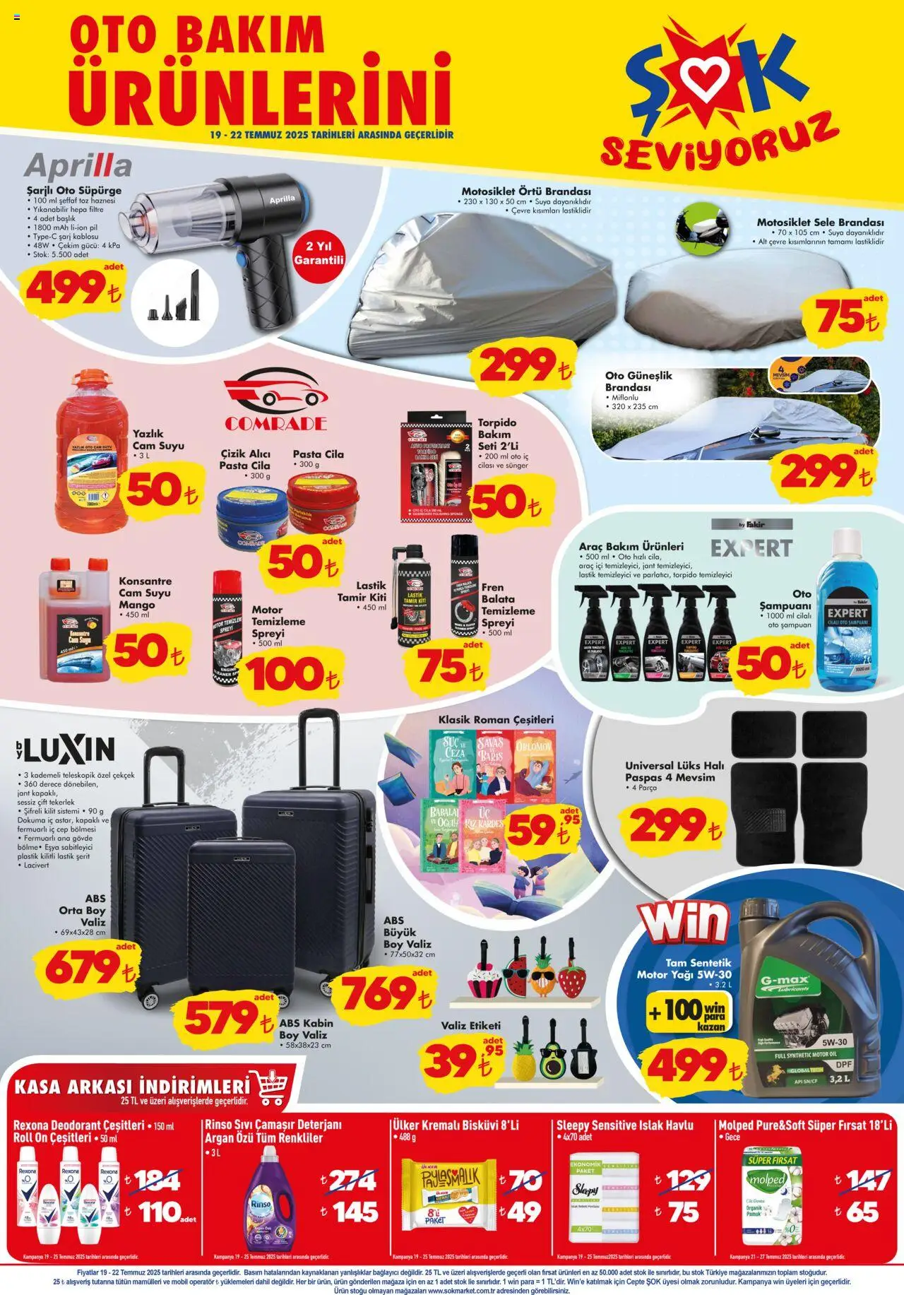 Şok Market katalog 19 Temmuz 2025 - Aktüel ürünler - Sayfa numarası 1