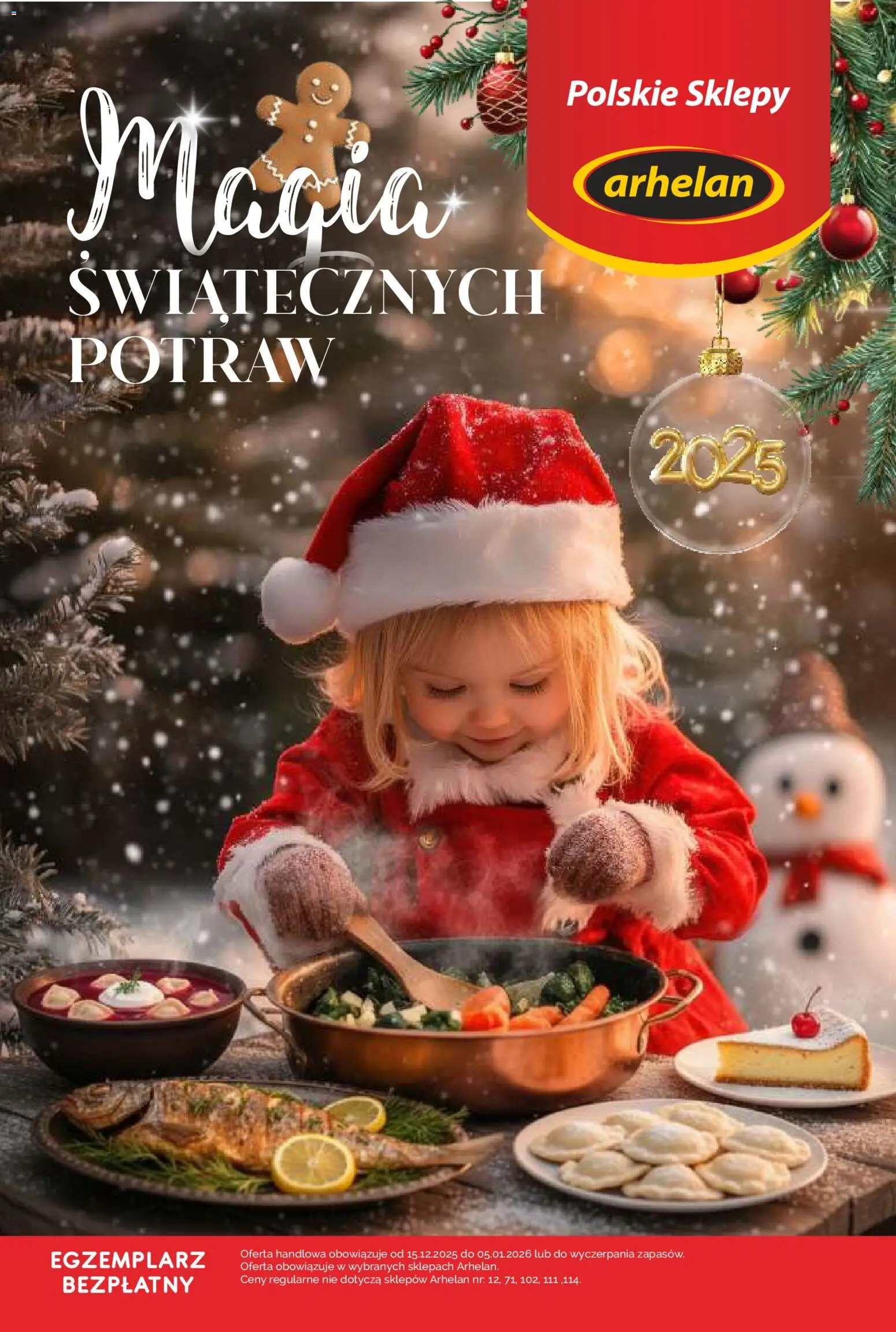 Pogląd gazetki "Katalog Kulinarny" ze sklepu Arhelan ważnej od 15.12.2025
