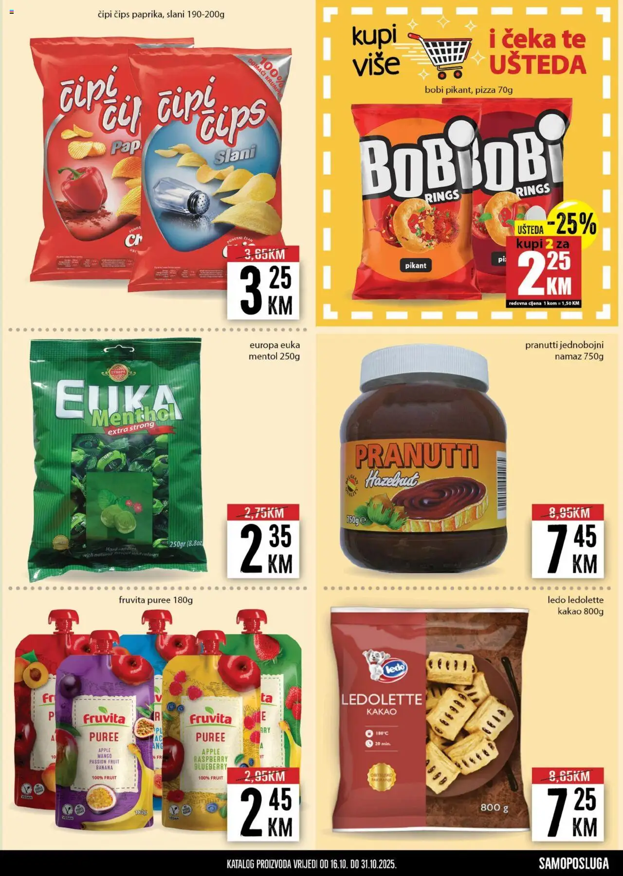 Pregled letka Katalog trgovine Prodex vrijedi od 2025.10.16