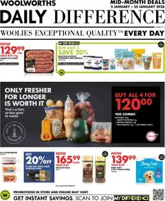 Preview of Woolworths flyer valid from 05/01/2026