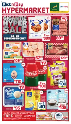 Preview of Pick n Pay flyer valid from 24/09/2025