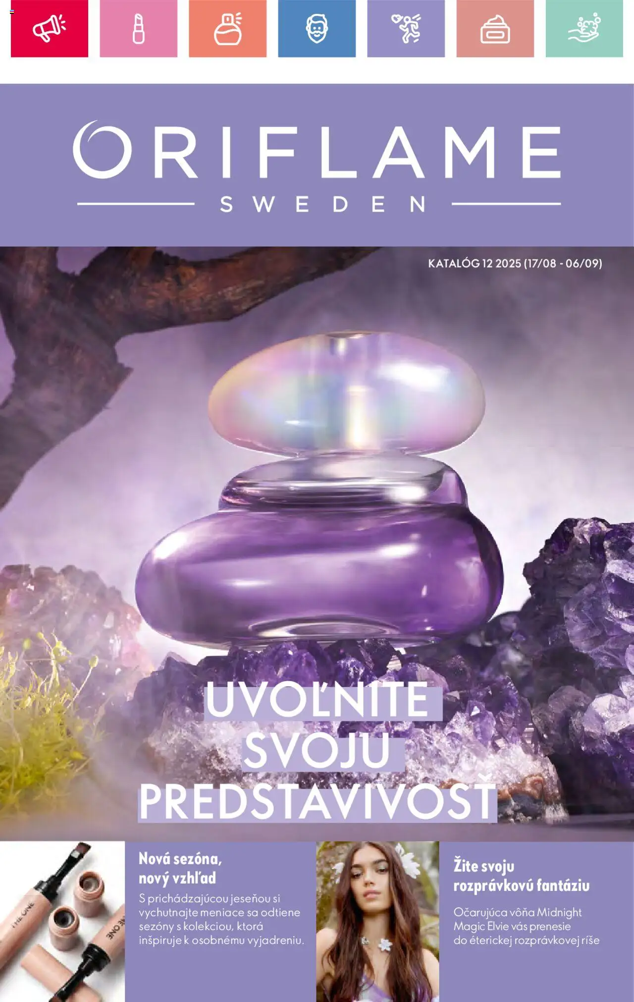 Náhľad Oriflame letáku platného od 17.08.2025