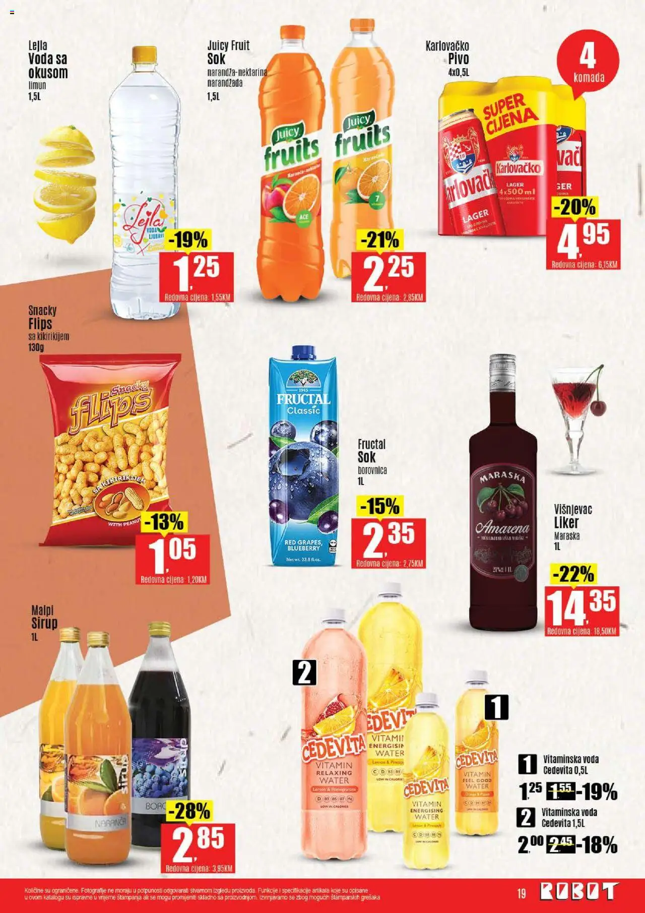 Pregled letka Katalog trgovine Robot vrijedi od 2025.10.20