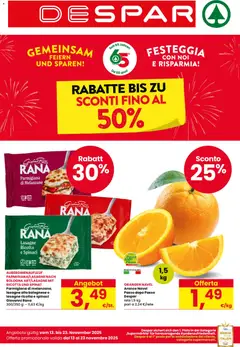 Anteprima dell'opuscolo Volantino Bolzano dal negozio Despar valido da 13/11/2025