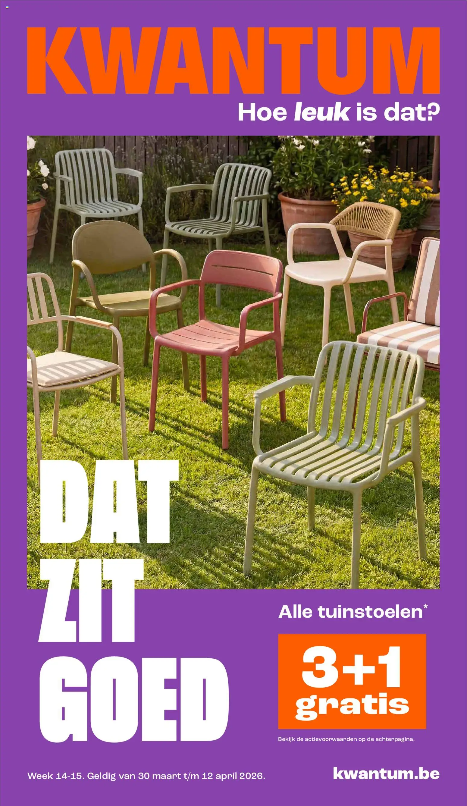 Voorbeeld van Kwantum Folder / Publicité van winkel Kwantum geldig vanaf 30/03/2026