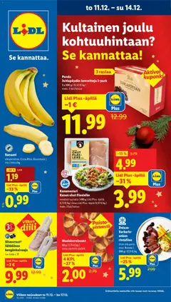 Kaupan Lidl Tarjoukset - Tampere esikatselu, voimassa 11/12/2025