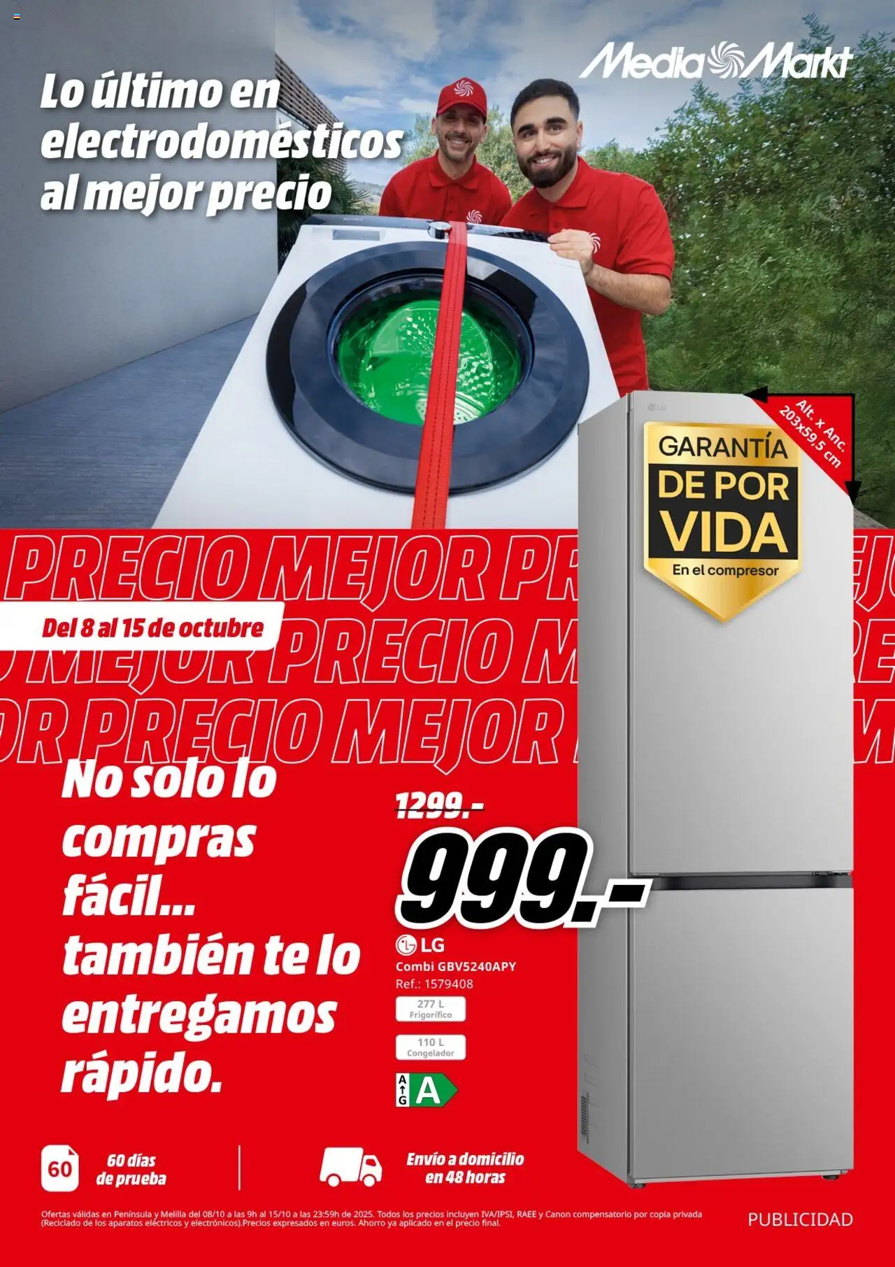 Media Markt Folleto > 08/10 - 15/10/2025 > Ofertas