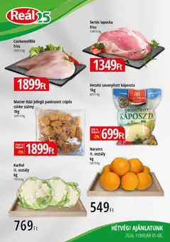 Reál - Bevásárló hétvége - Pest megye megtekintése, amely érvényes 2026.02.05.-től