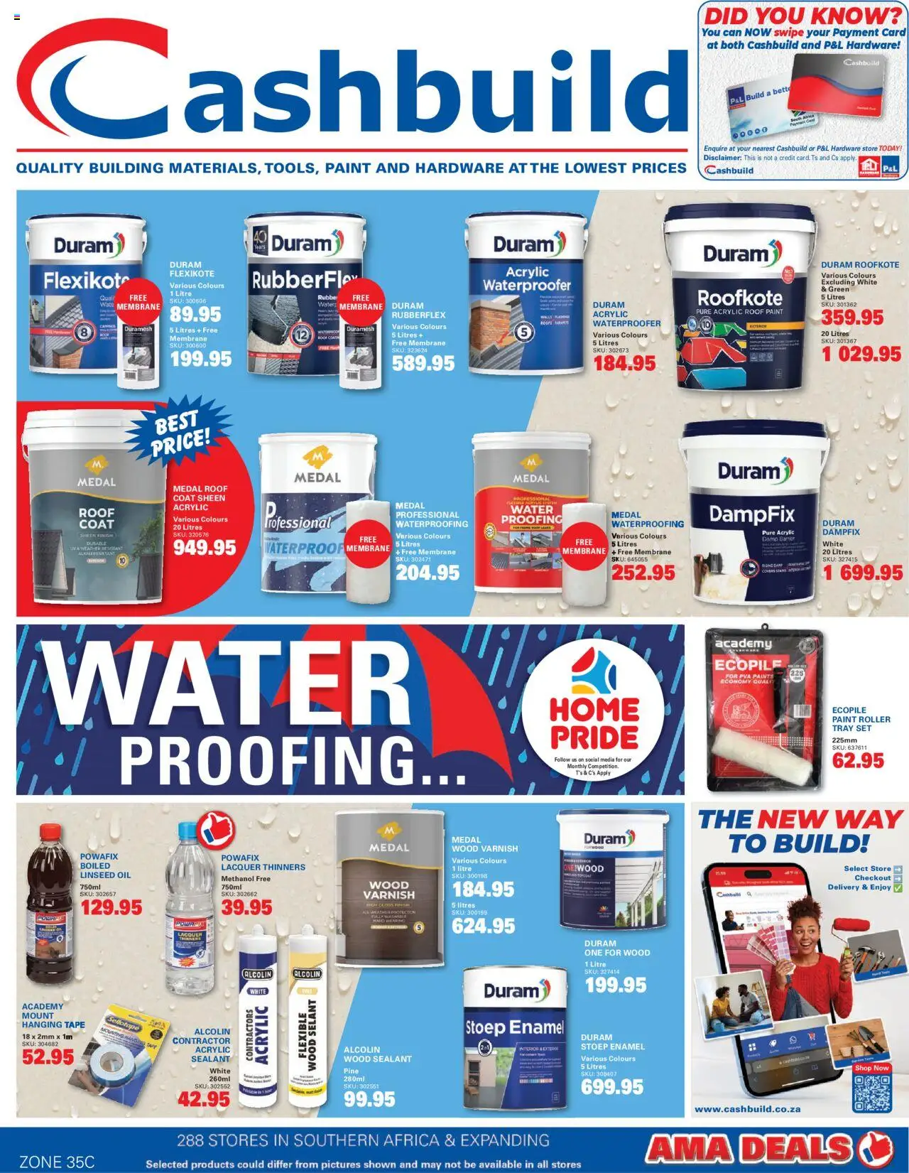 Cashbuild Eastern Cape - Catalogue from 22/09 - 19/10/2025 > Promotions