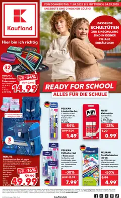 Voorbeeld van DE Folder van winkel Kaufland DE geldig vanaf 11-09-2025