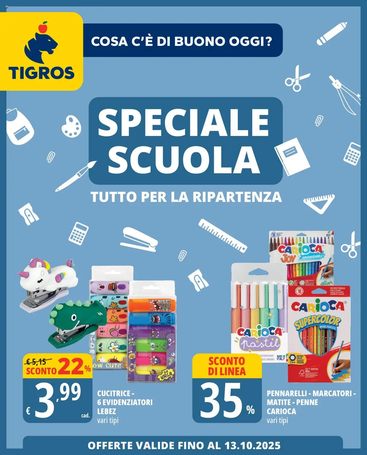 Volantino Tigros valido da 19/08/2025 numero di pagina 1