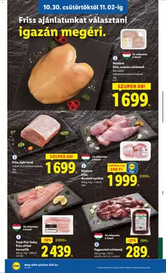 Lidl - Akciós újság Lidl megtekintése, amely érvényes 2025.10.30.-től | Oldal: 6