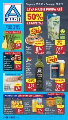 Pré-visualização do folheto da loja Aldi válida a partir de 15/09/2025