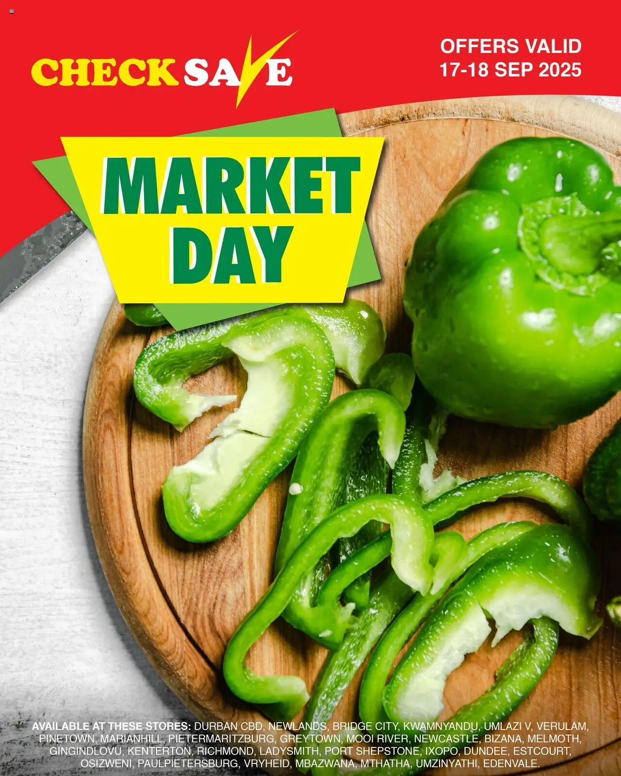 Check Save Market Day from 17/09 - 18/09/2025 > Promotions