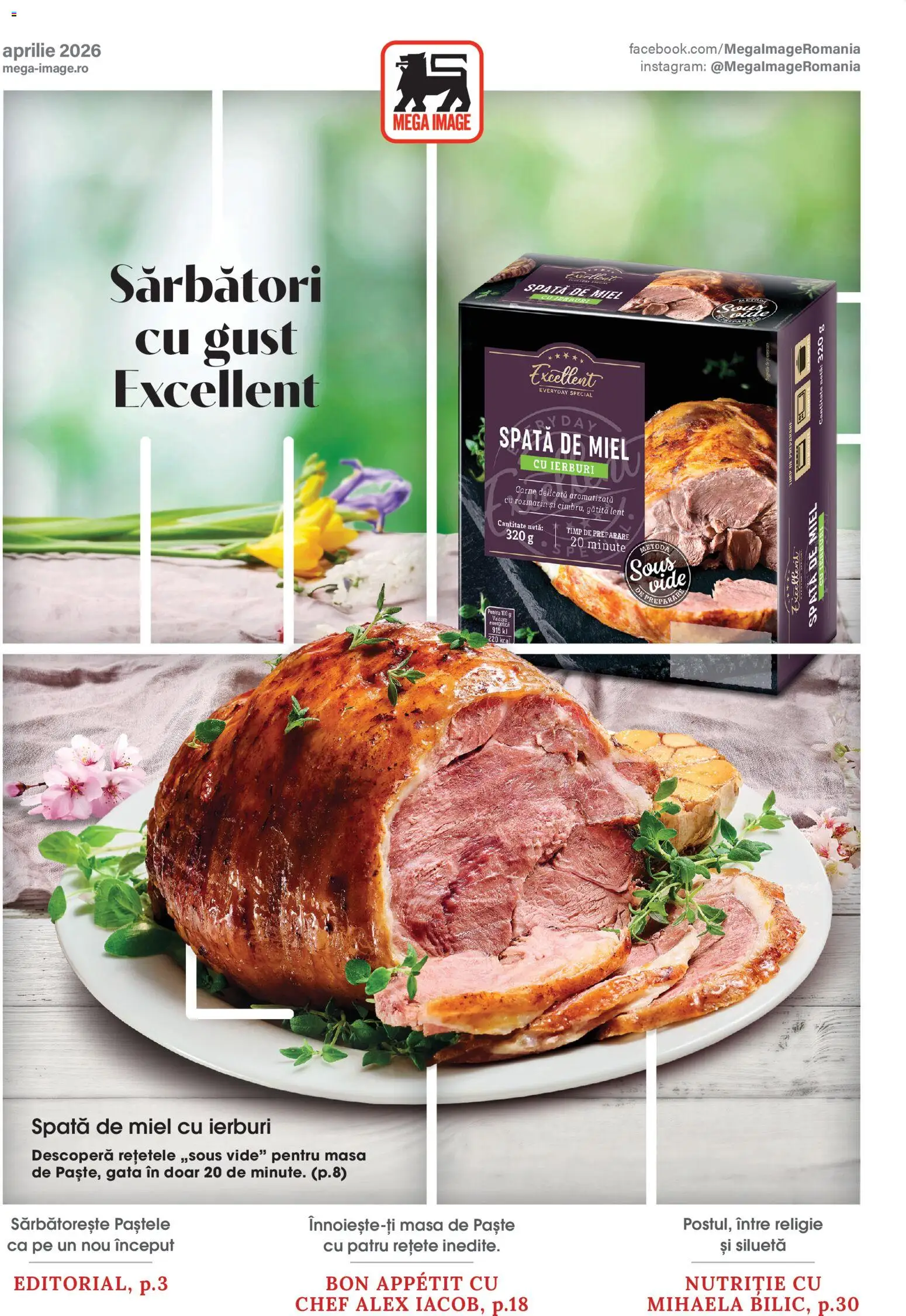 Previzualizarea de cataloage: Mega Image Mega Image Catalog Aprilie valabil de la 26.03.2026