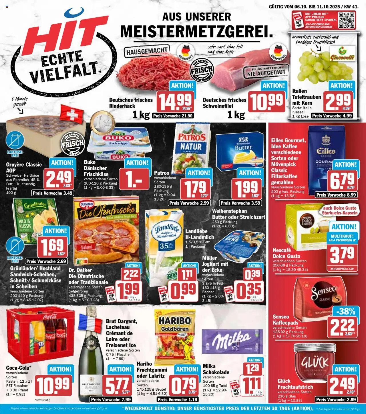 HIT Prospekt ab 06.10.2025 nächste Woche > Hessen