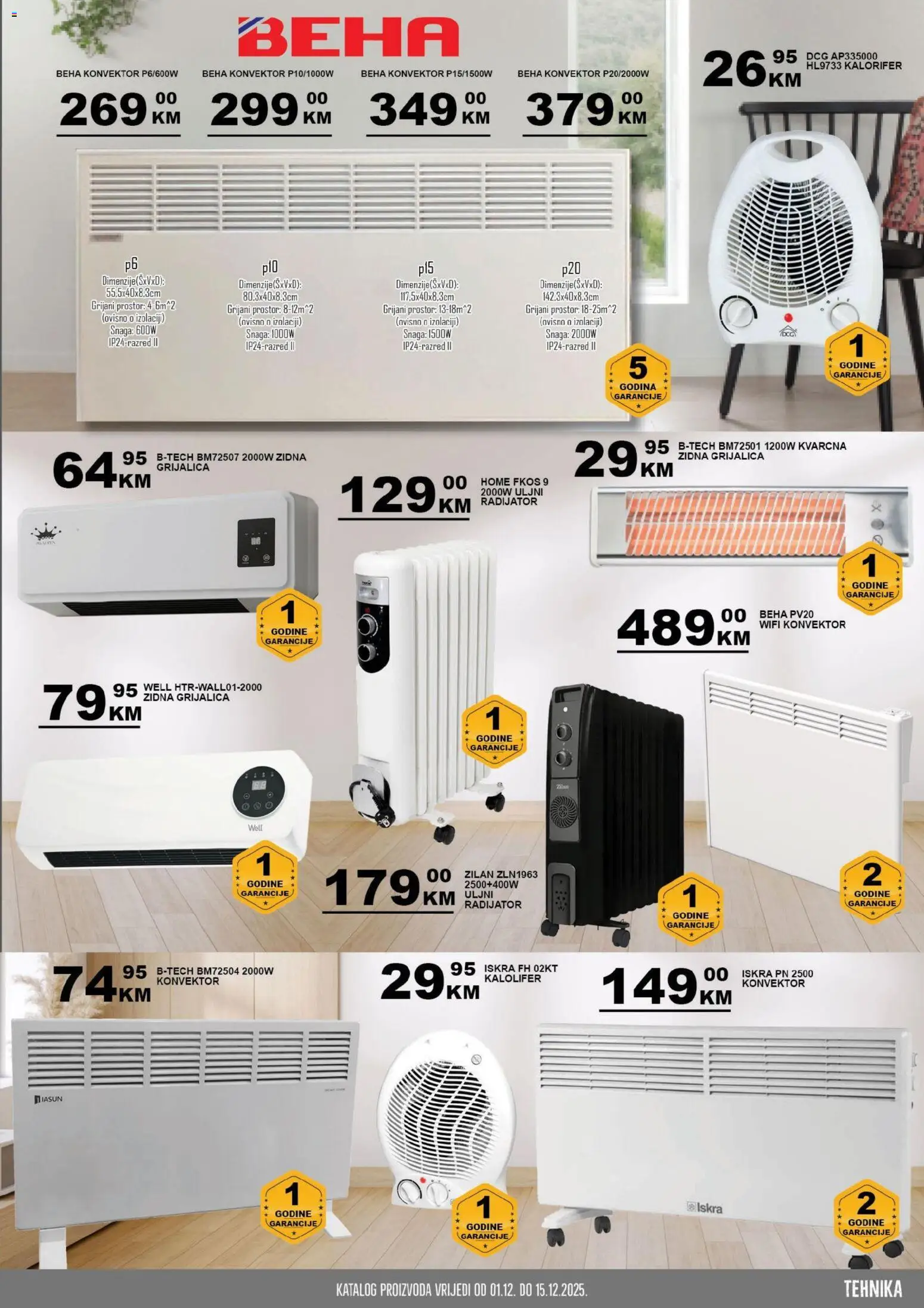 Pregled letka Katalog trgovine Prodex vrijedi od 2025.12.01