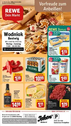 Vorschau von dem Prospekt des Geschäftes Rewe, gültig ab dem 17.11.2025