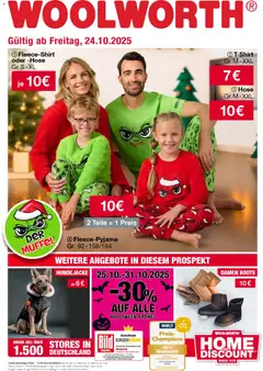 Vorschau von dem Prospekt des Geschäftes Woolworth, gültig ab dem 24.10.2025