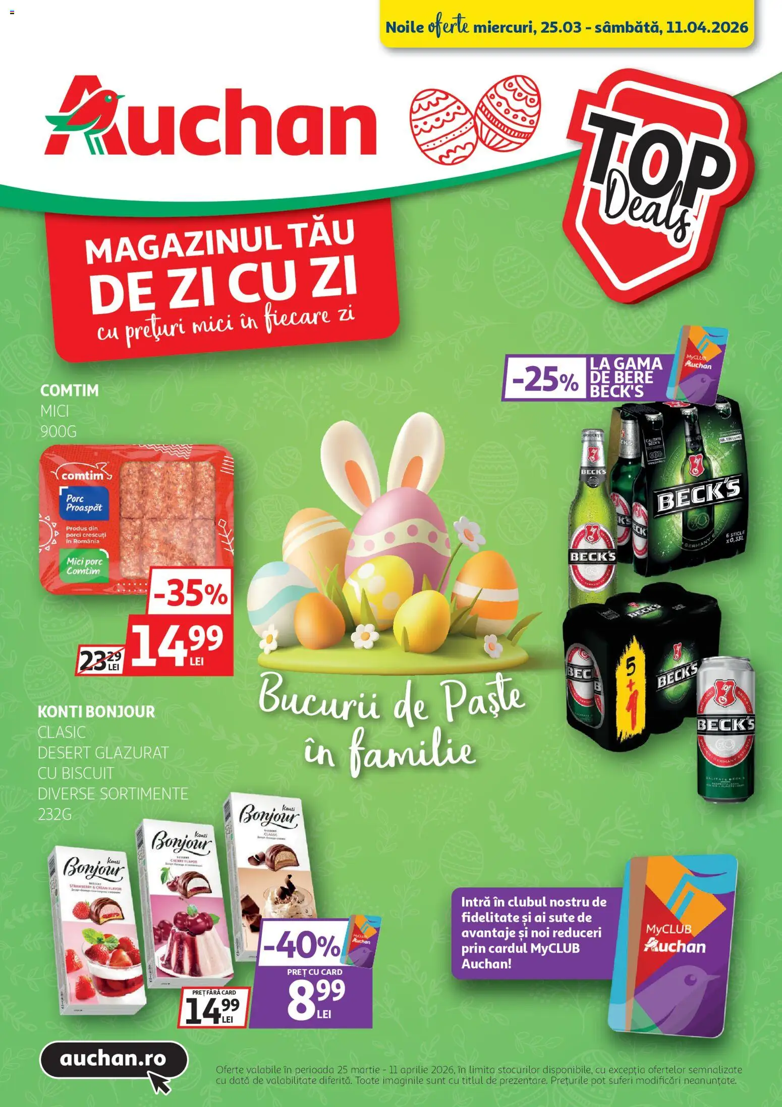 Previzualizarea de cataloage: Auchan Auchan Catalog valabil de la 25.03.2026