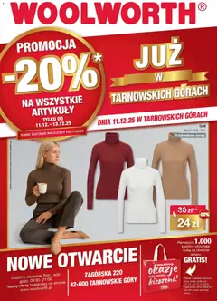 Pogląd gazetki "Już w Tarnowskie Góry" ze sklepu Woolworth ważnej od 11.12.2025