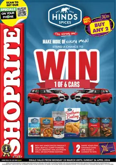 Preview of Shoprite flyer valid from 23/03/2026