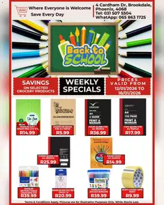 Preview of Saverite flyer valid from 12/01/2026