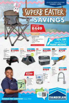 Preview of Chamberlain flyer valid from 19/03/2026