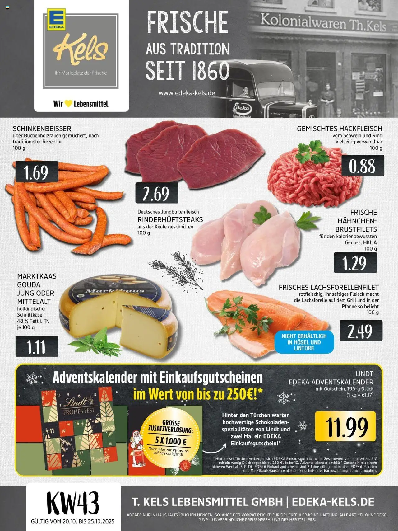 EDEKA Prospekt ab 19.10.2025 - Prospekt Ratingen Online