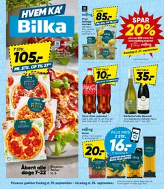 Eksempel på tilbudsavis Tilbudsavis fra butik Bilka gyldig fra 19/09/2025