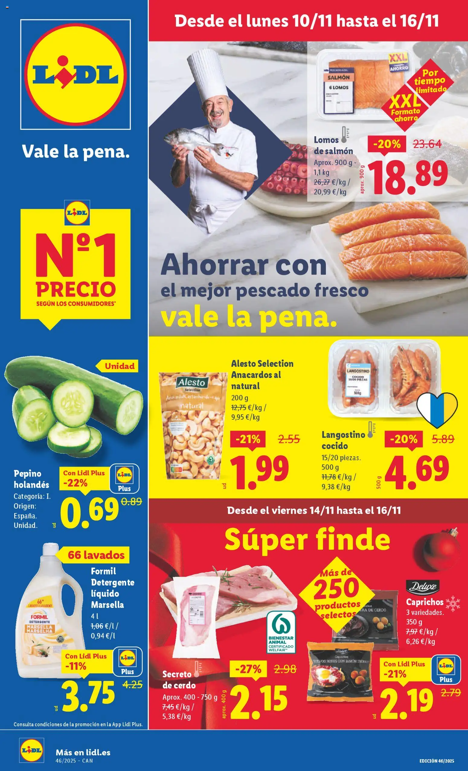 Vista previa del folleto de la tienda Lidl válido desde el 10/11/2025 