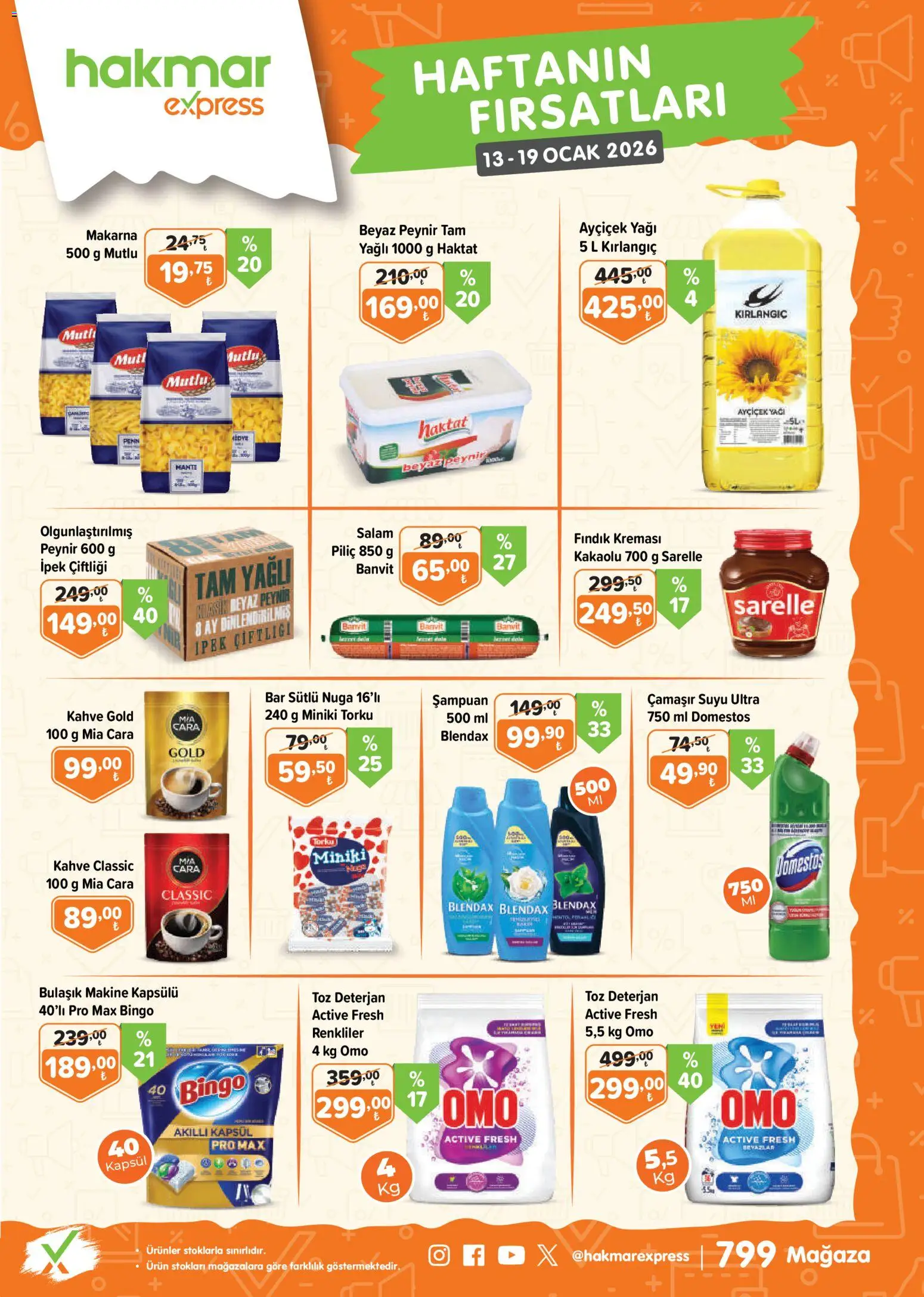 Hakmar Express Katalog 13.01.2026 - Broşürünün önizlemesi