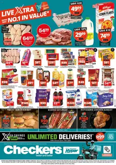 Preview of Checkers flyer valid from 08/08/2025