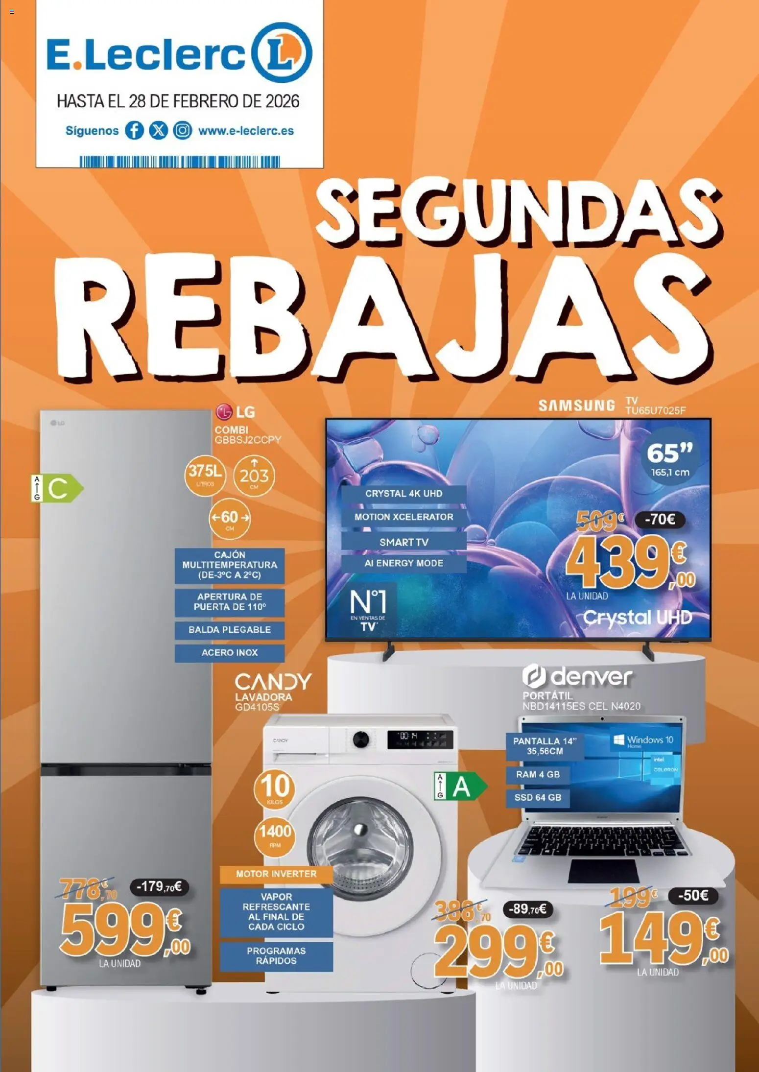Vista previa del folleto de la tienda E.Leclerc válido desde el 01/02/2026 