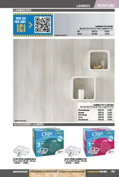 Prévisualisation de Catalogue du magasin Brico Cash formulaire valide 04/04/2025 | Page: 159