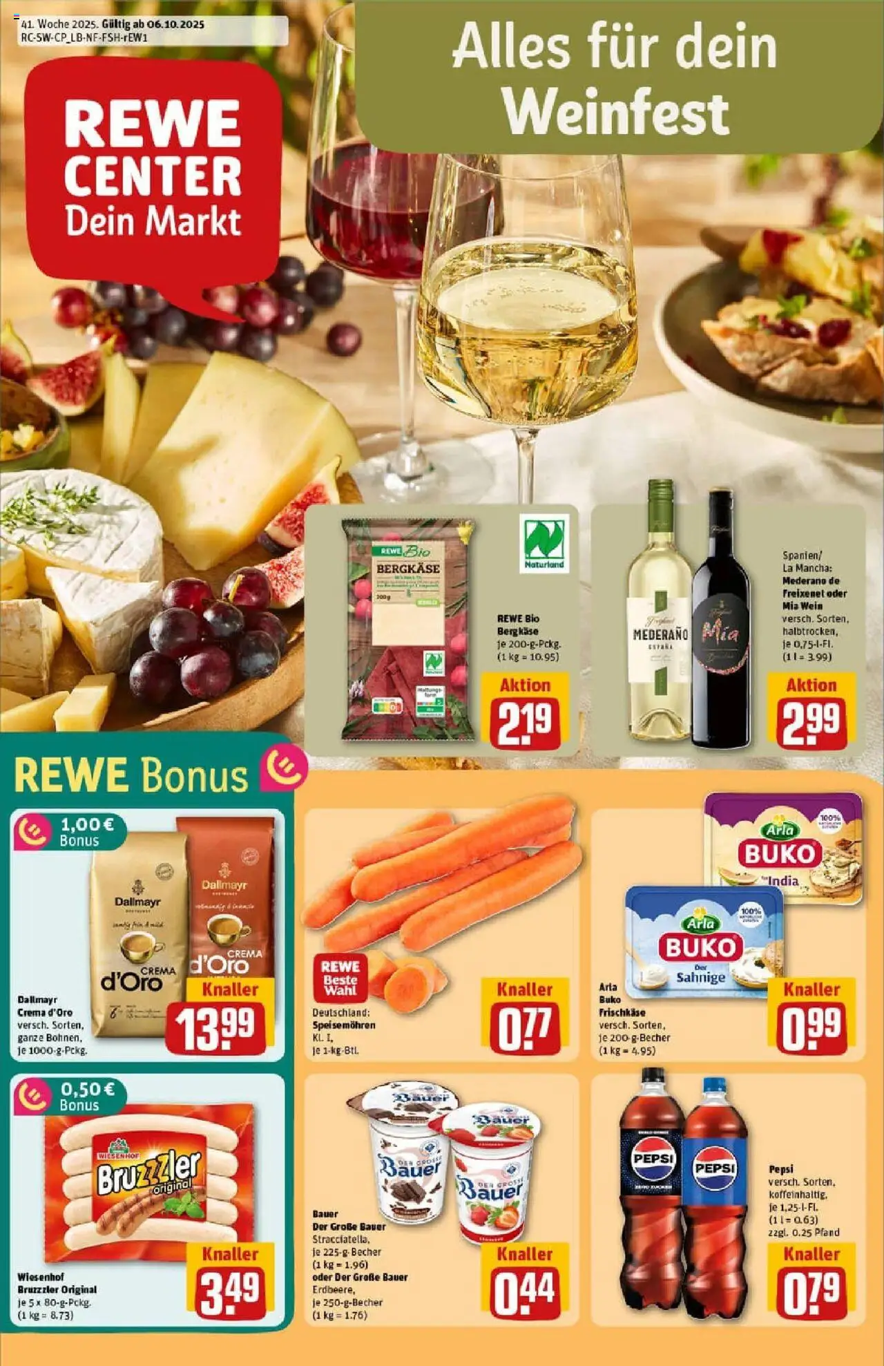 REWE Prospekt ab 06.10.2025 nächste Woche - Prospekt Heidelberg/Handschuhsheim	