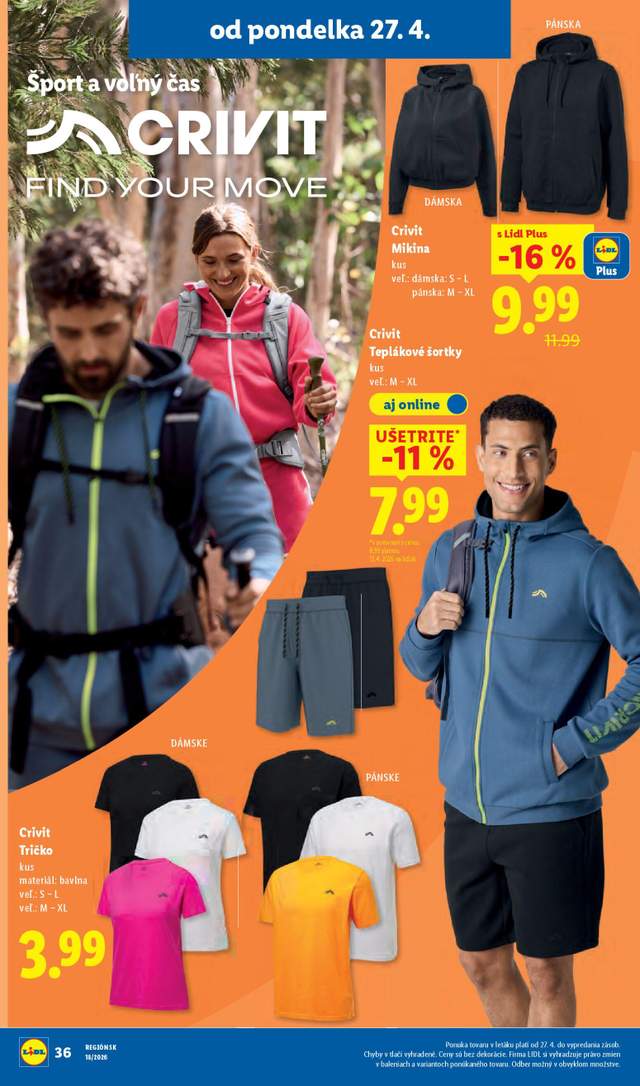 Nový Lidl leták od 27.04.